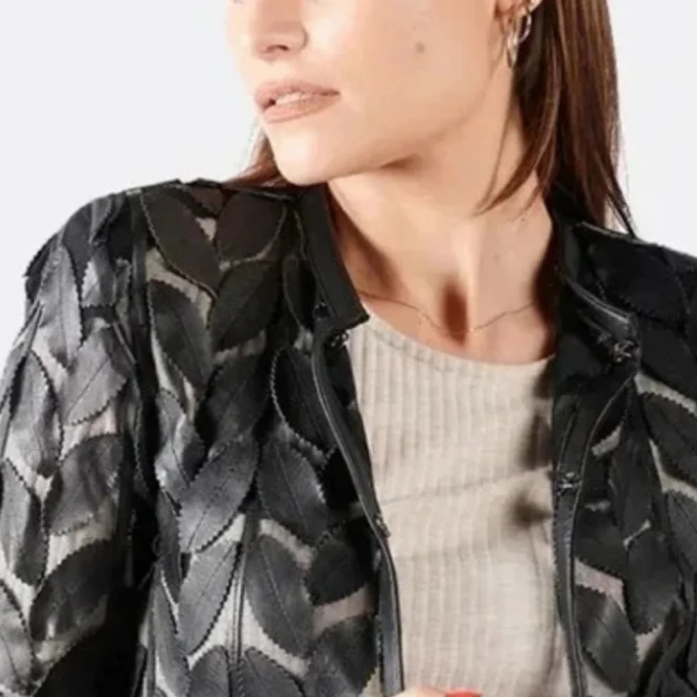 unique braun  jacket .New Condition